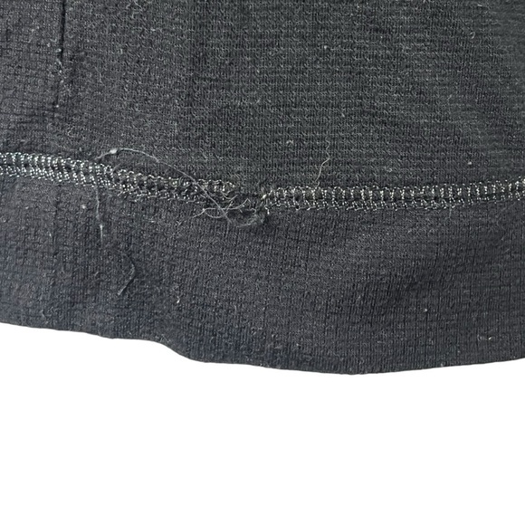 DKNY Black 3/4 Sleeve Petites Fitted Blouse - Picture 6 of 12